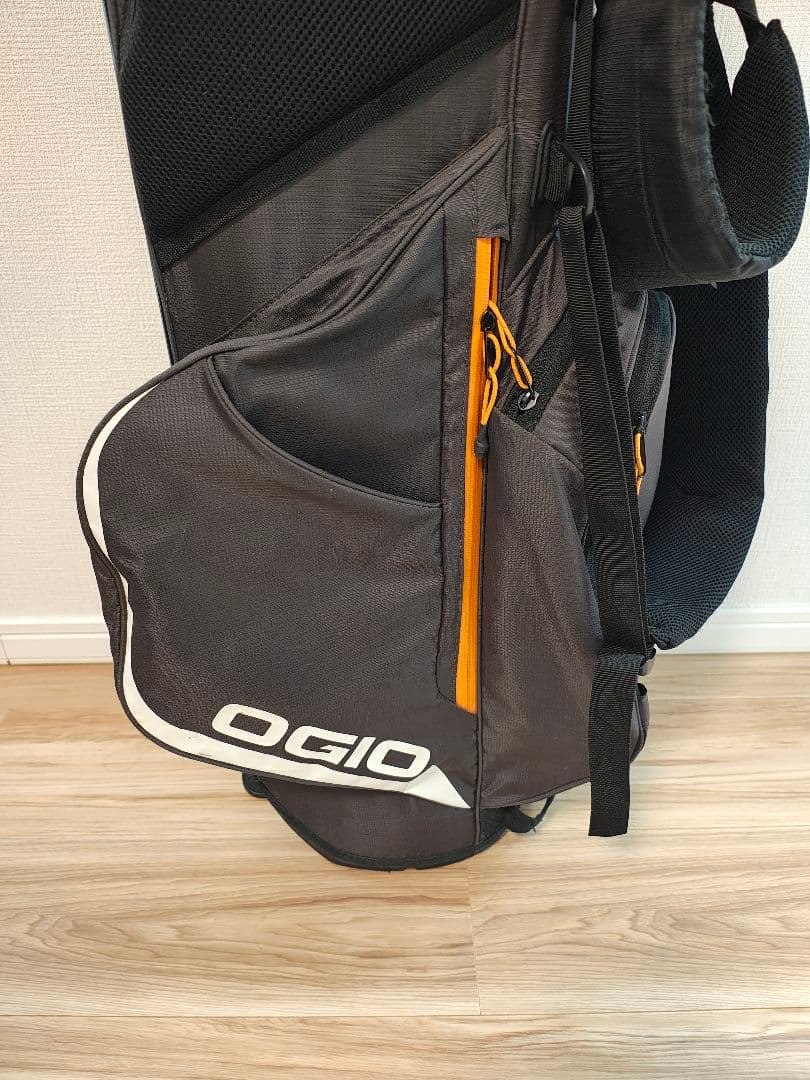 OGIO スタンドバッグ 黒/オレンジ