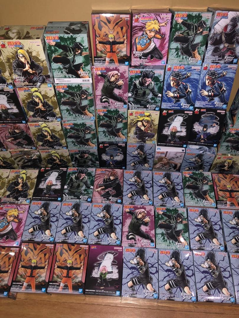 ナルト　フィギュア　デイダラ　サスケ　ガイ　リー　オビト　綱手　63個