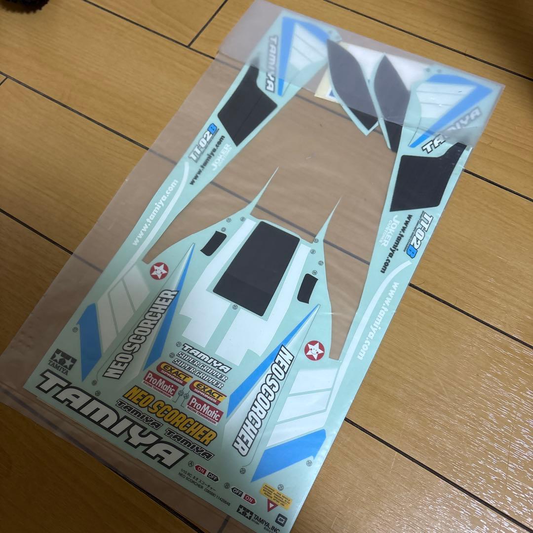 1/10 rc バギー　TT-02B ネオスコーチャー　プロポ　セット