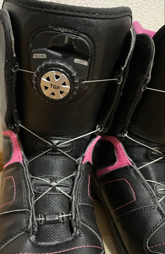 スノーボード ブーツ レディース 24~24.5 IGNIO BOA ボア 黒