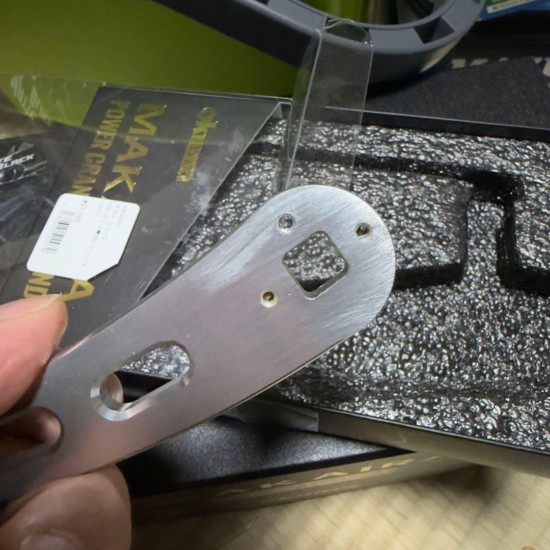 オクマ マカイラ リール MK-50WII Sea パワーハンドル付き