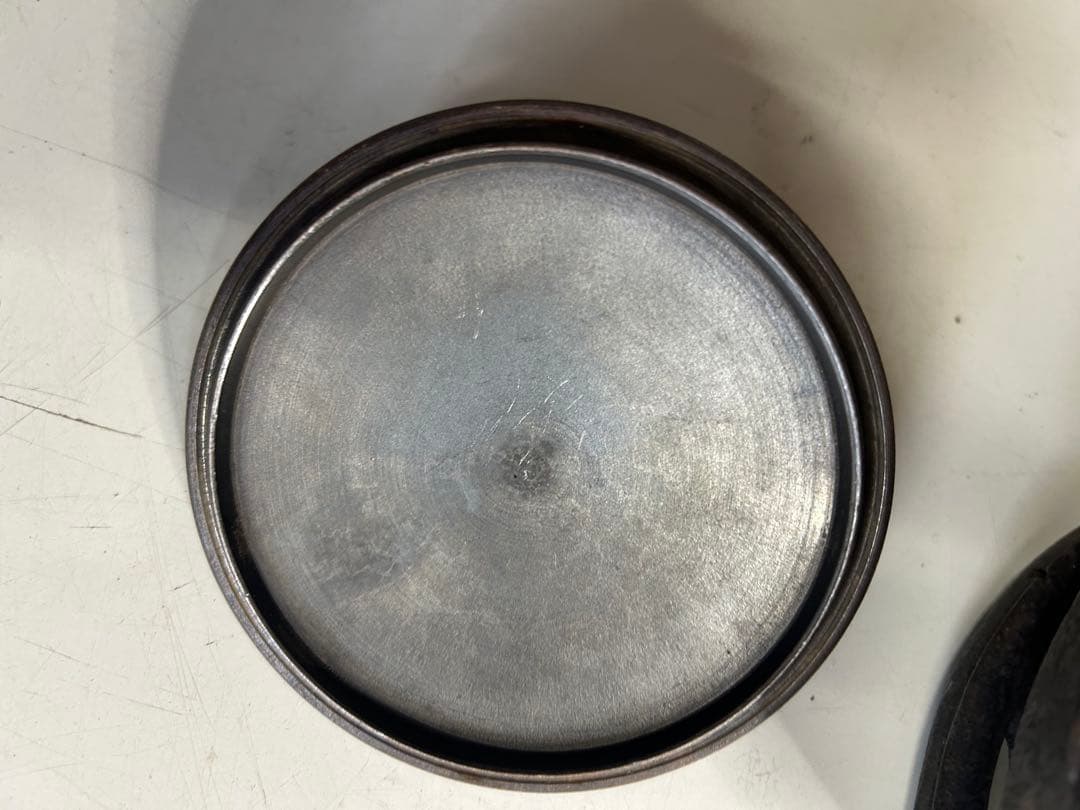 に*く様 鋳鉄製黒丸型鉄瓶　急須