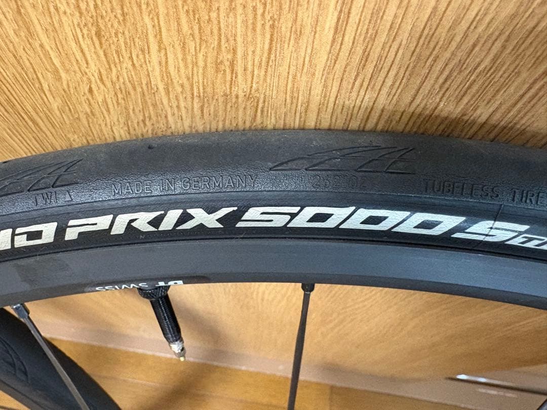 美品 DTSWISS PR1400 DICUT OXiC gp5000str付き