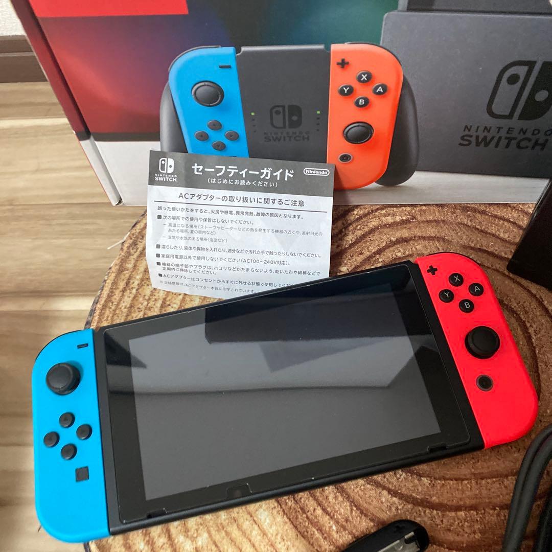 Nintendo Switch ニンテンドースイッチ本体　ネオン ④