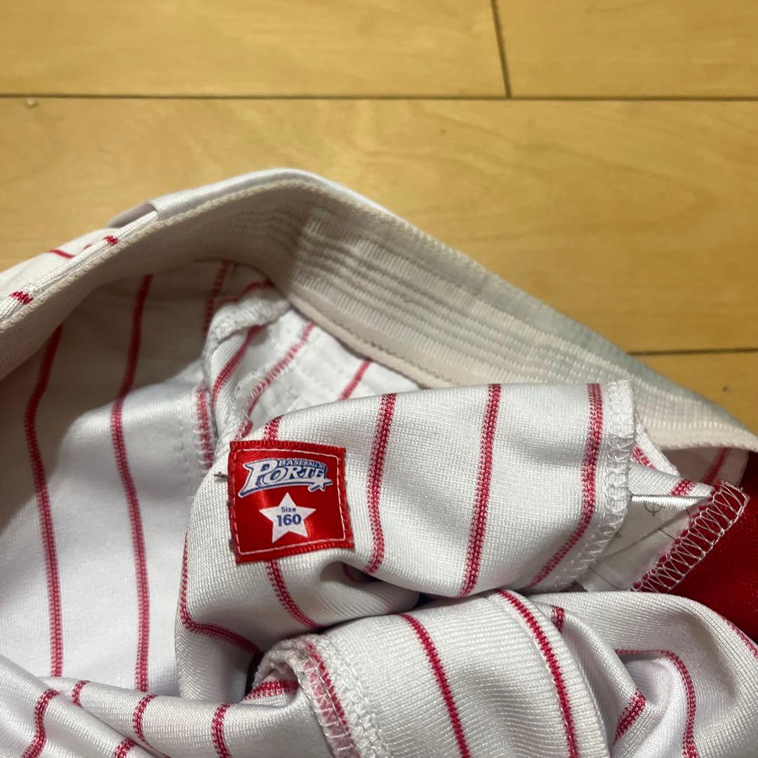 ポルテ　 ユニフォーム7点セット　160㎝ ジュニア用ストッキング　　帽子M