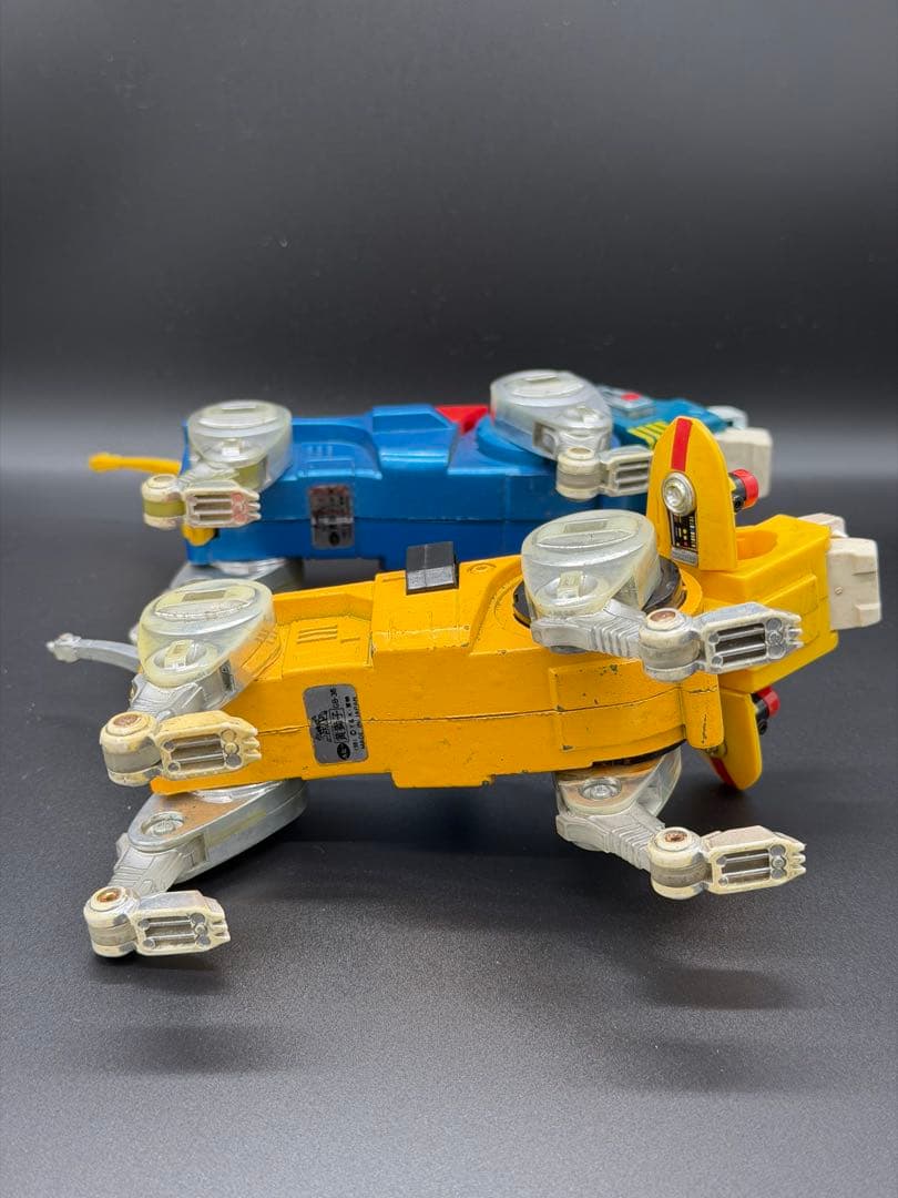 百獣王ゴライオン 青獅子 黄獅子 超合金 ポピー 昭和レトロ 武器パーツセット