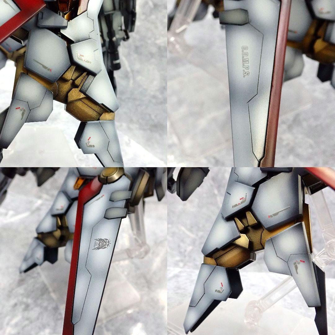 RG アカツキガンダム+HG ゼウスシルエット ガンプラ 全塗装 塗装済 完成品