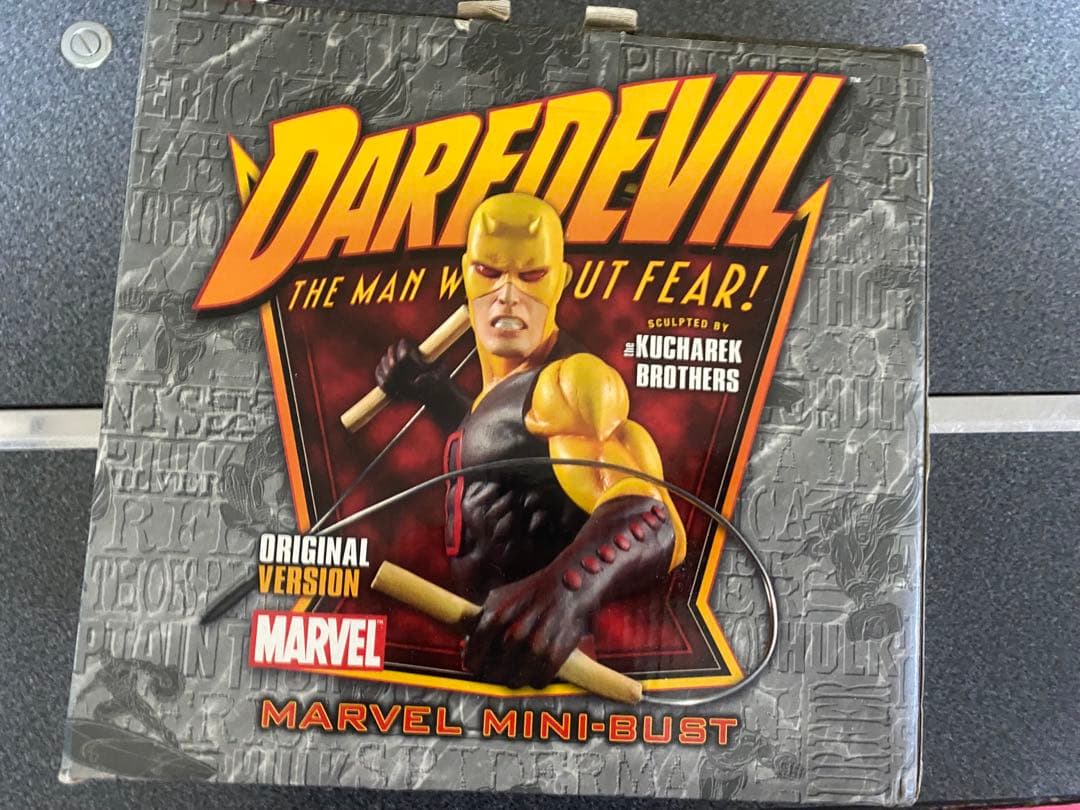 Bowen Designsの Daredevil マーベル ミニバスト　ジャンク