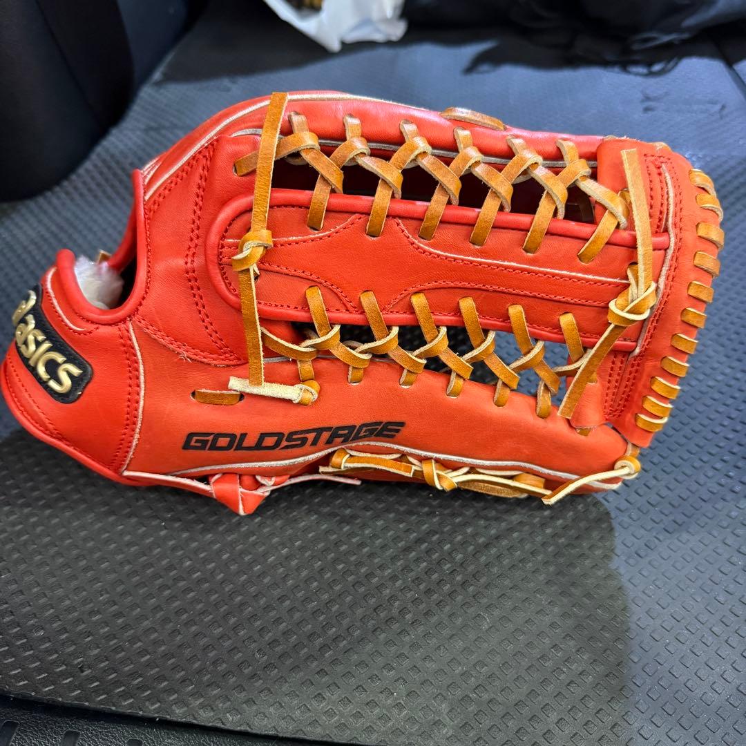 ASICS GOLDSTAGE グローブ BGR5LU 軟式 外野用