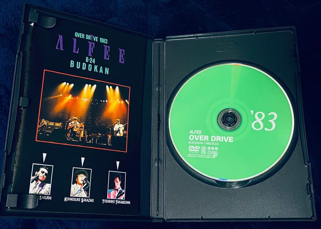 ミュージック THE ALFEE / OVER DRIVE 1983 BUDOKAN DVD