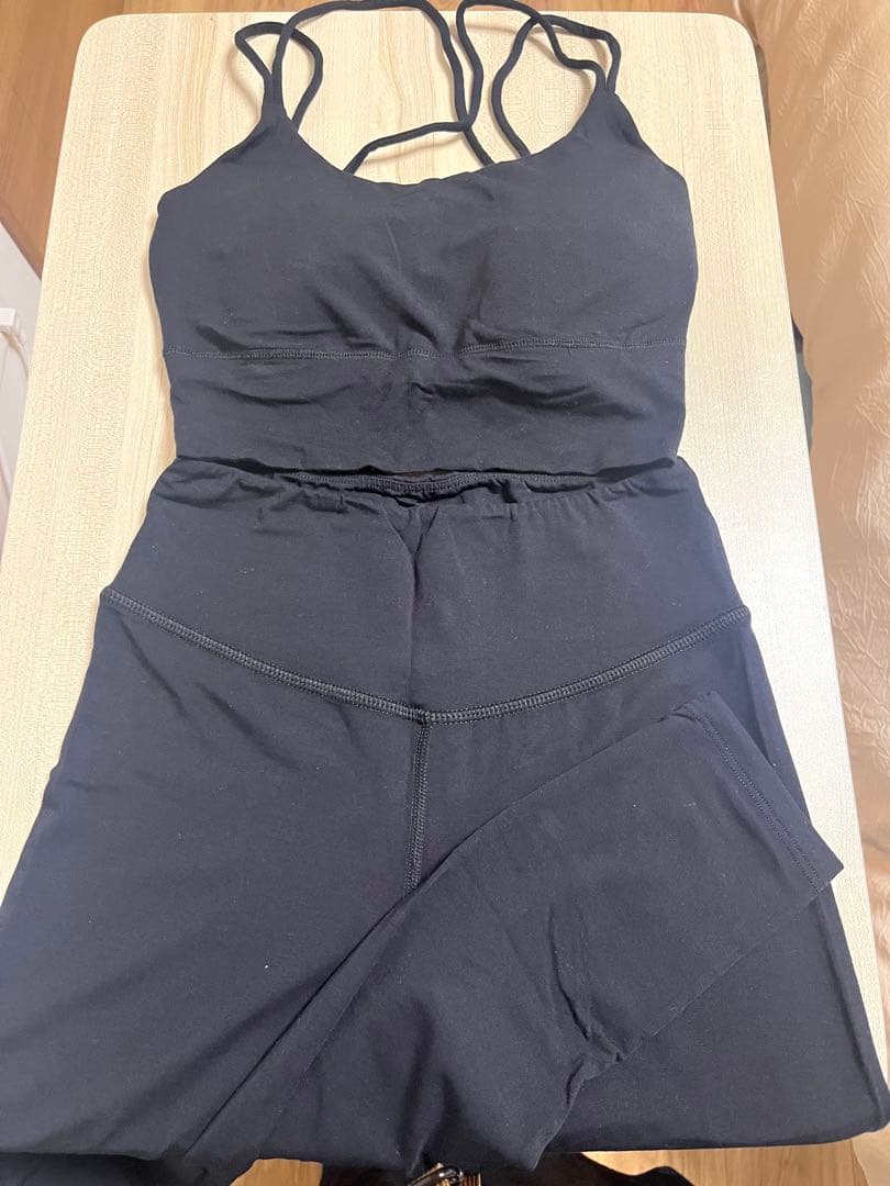 Intimissimi モダールヨガウェア上下 #ブラックS