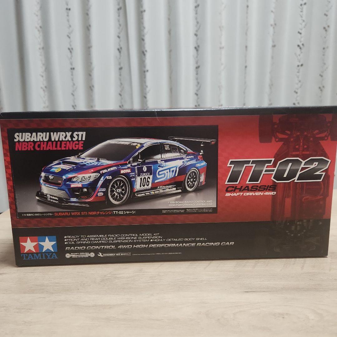 [お値引き中]TT02シャーシ WRX-STI　NBR-CHALLENGE