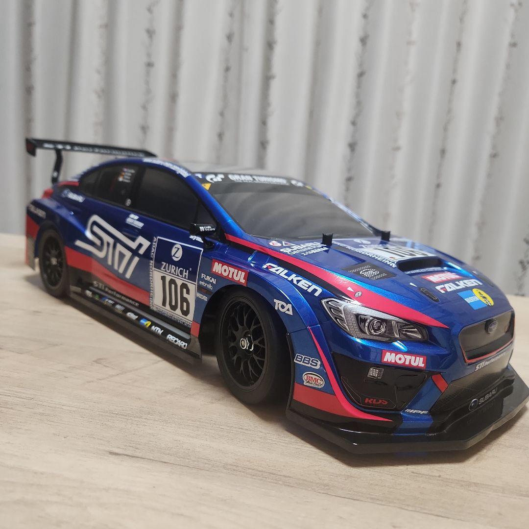 [お値引き中]TT02シャーシ WRX-STI　NBR-CHALLENGE