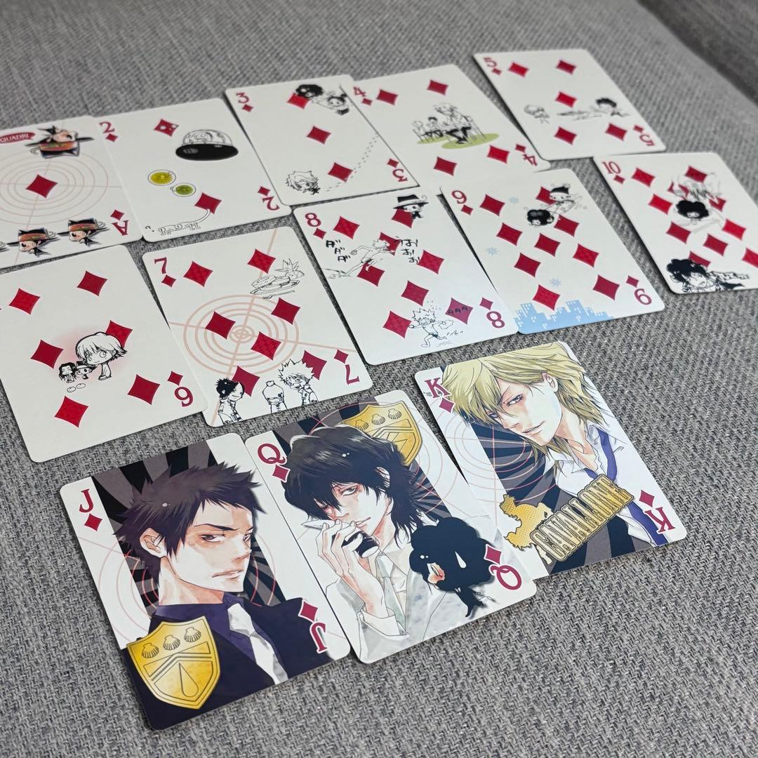 【未使用】家庭教師ヒットマンREBORN リボーン2009 原作絵トランプ