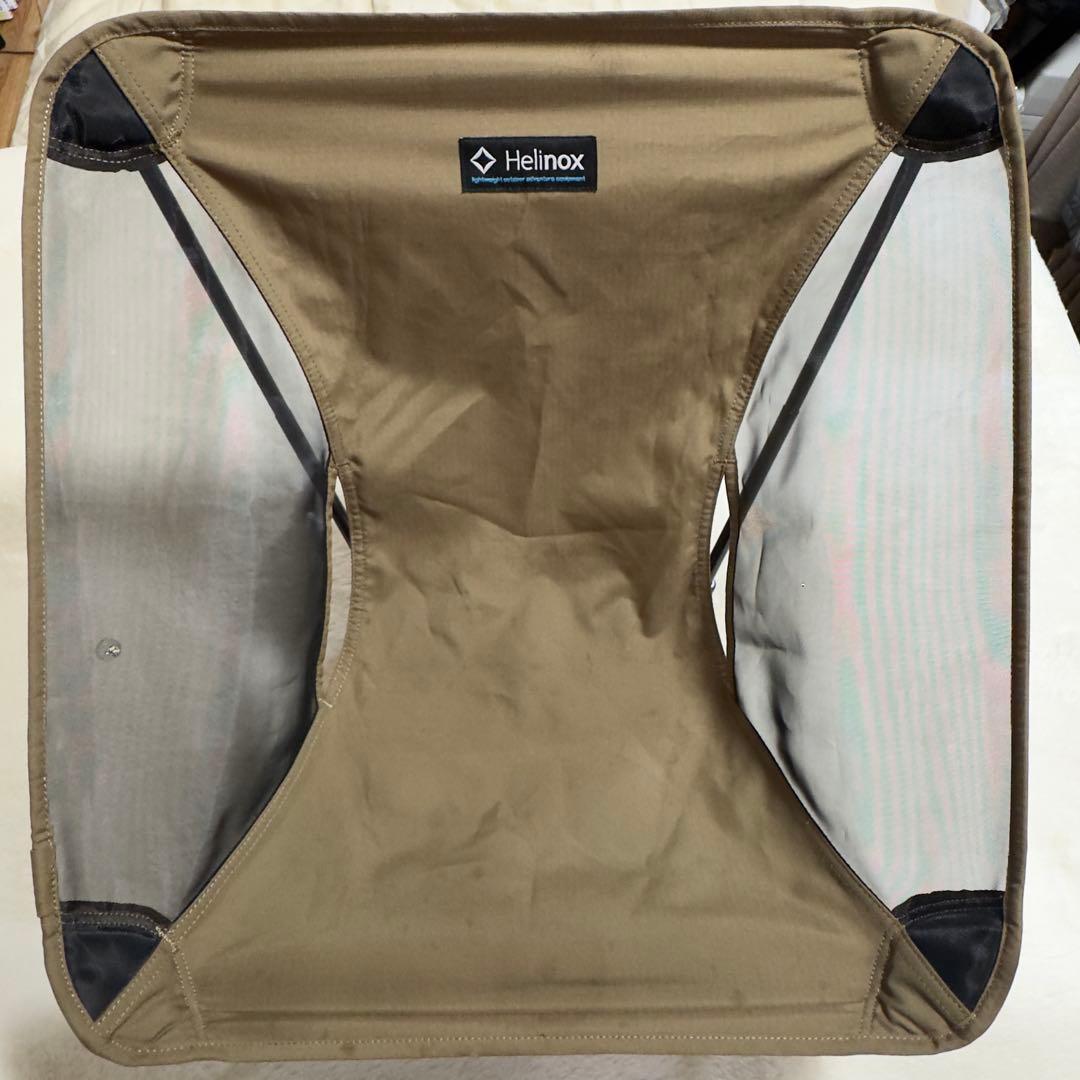 人気　Helinox グラウンドチェア　コヨーテタン　軽量チェア