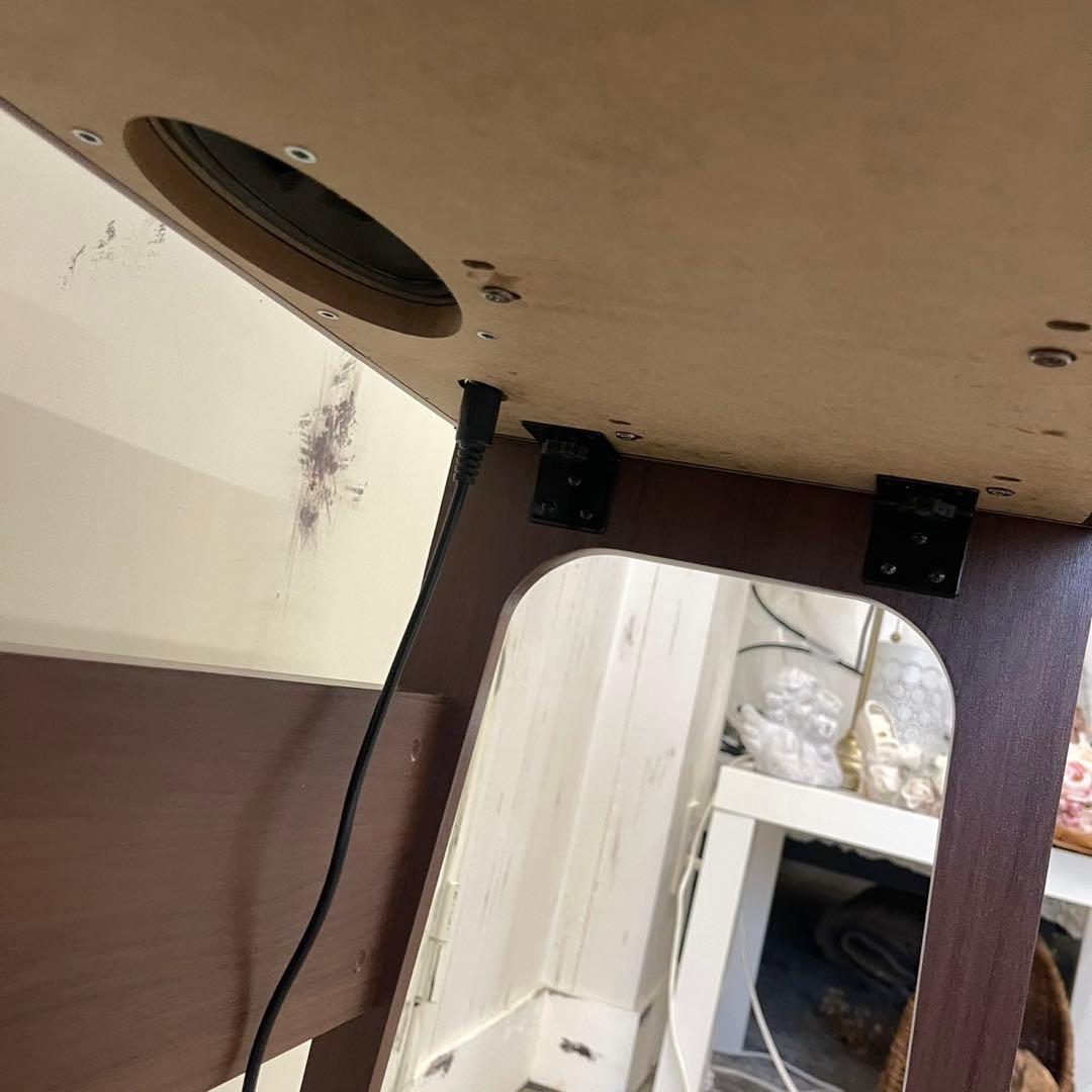 電子ピアノ88鍵盤　給電式　蓋スライド　マホガニー