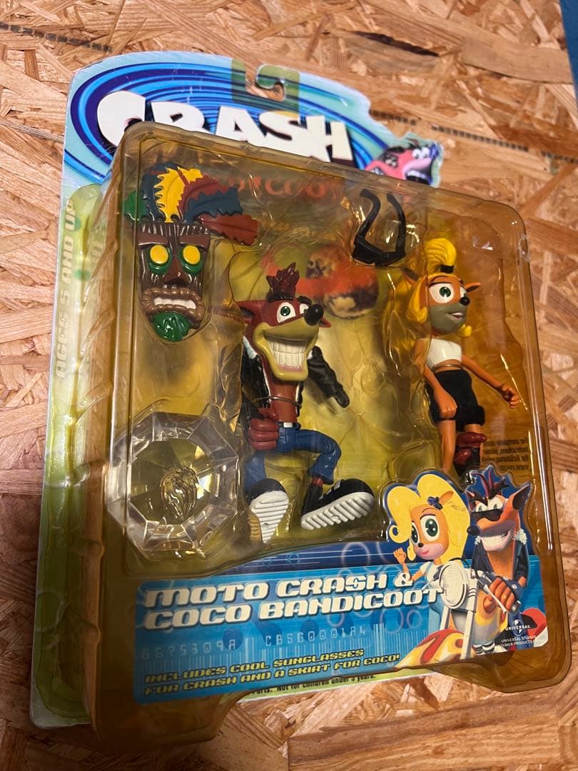 ［超激レア］当時物 未開封 クラッシュバンディクー フィギュア