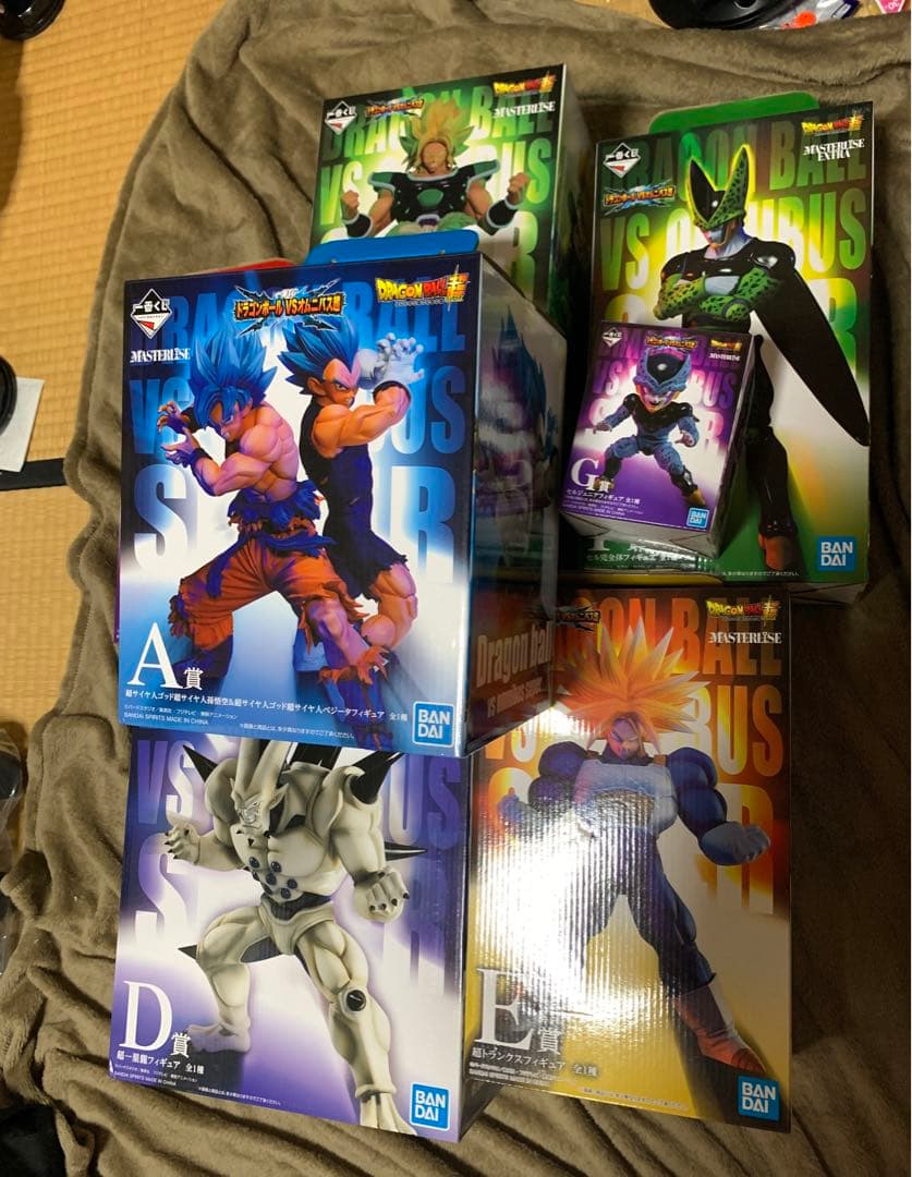 ドラゴンボール　VS オムニバス超　一番くじ　フィギュア　BANDAI