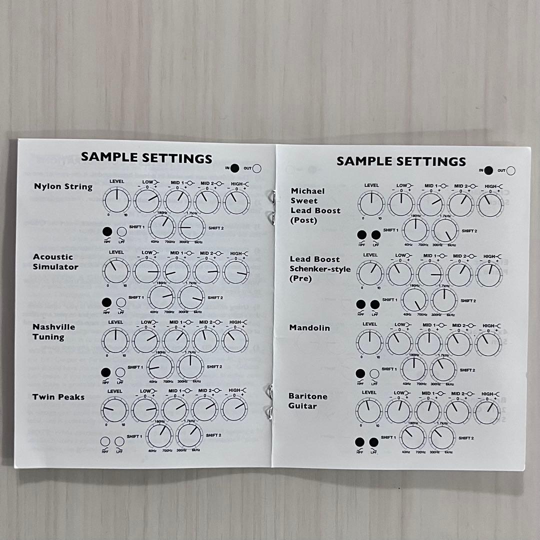 【美品】TECH21 Q\STRIP ベース/ギター用パラメトリックイコライザー