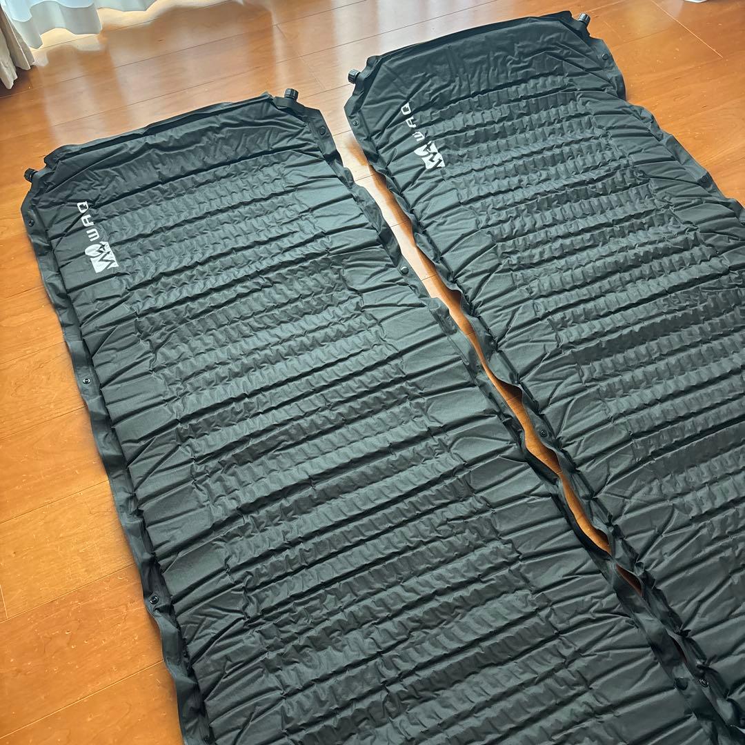 WAQ インフレーターマット 8cm ×2個セット