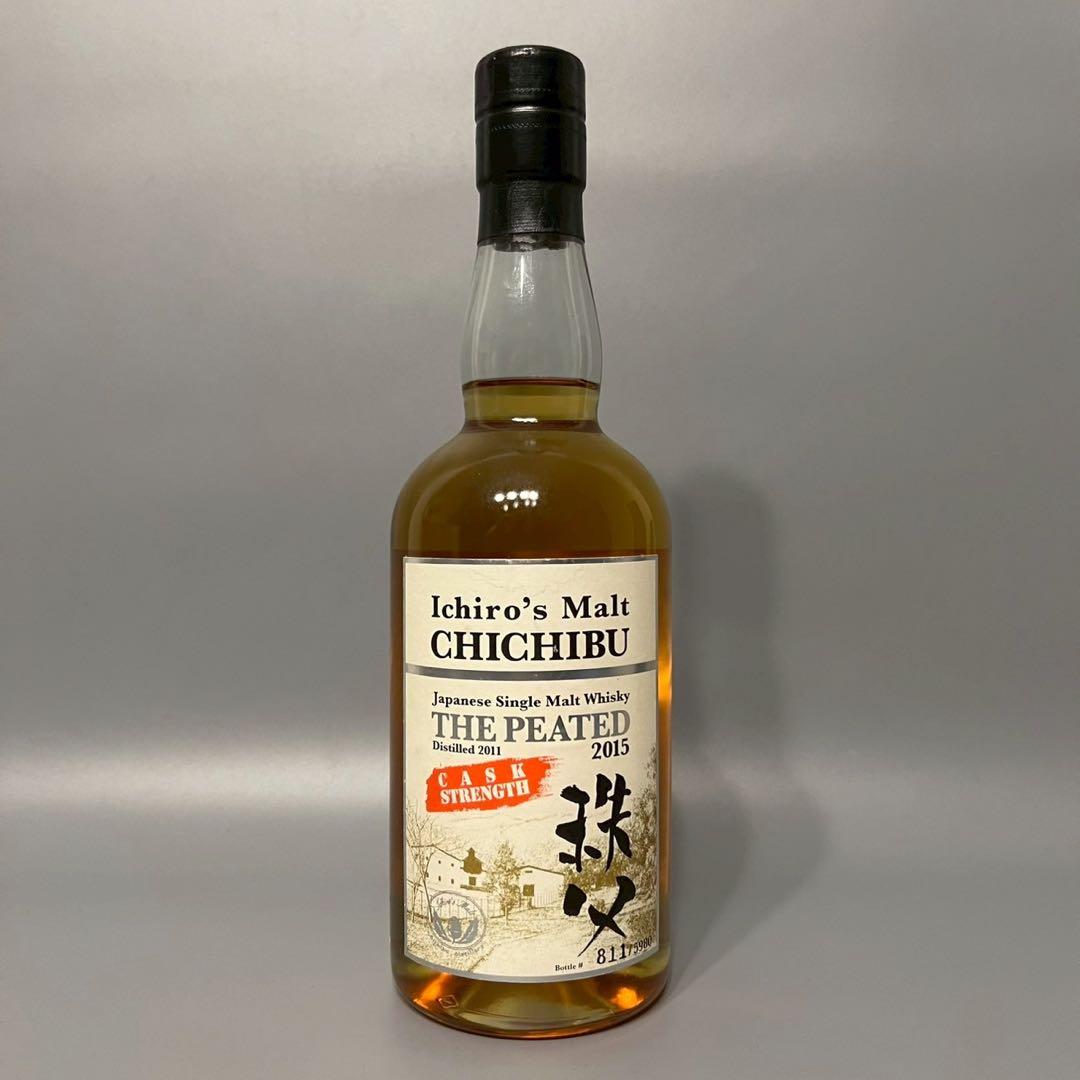 未開栓 イチローズモルト 秩父 ザ ピーテッド　2015年 700m 62.5%
