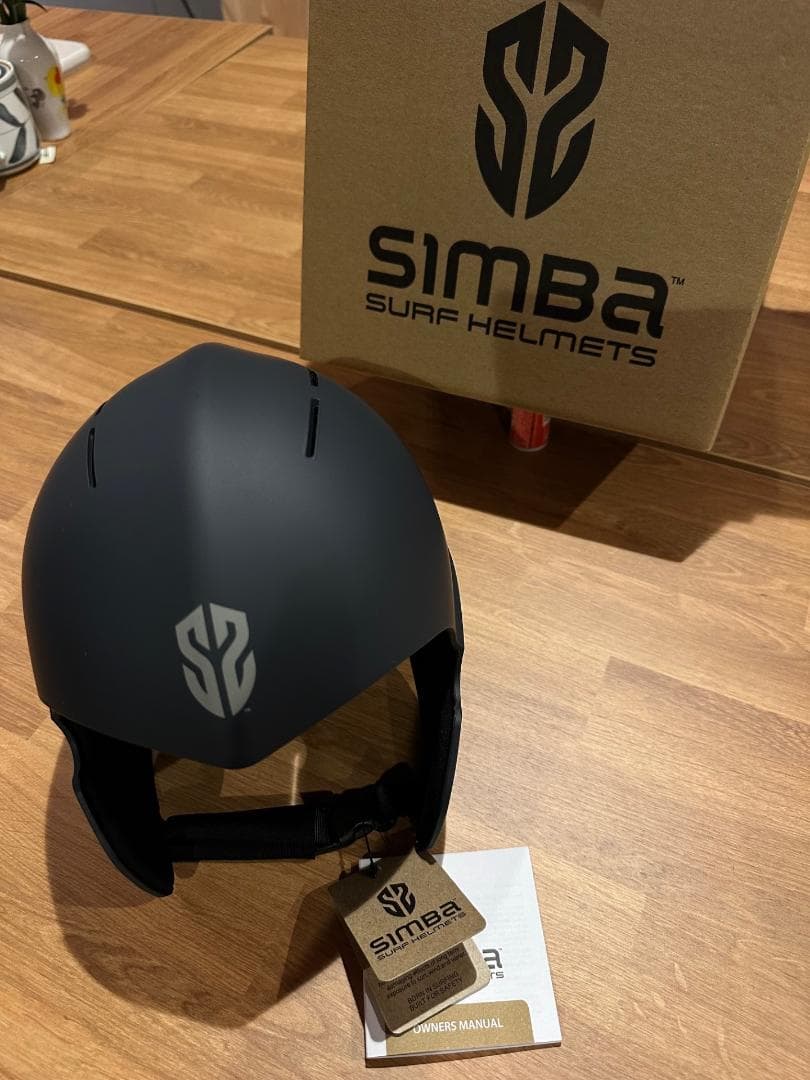 サーフィン・ボディボード Simba surf kite helmet Black - Size S