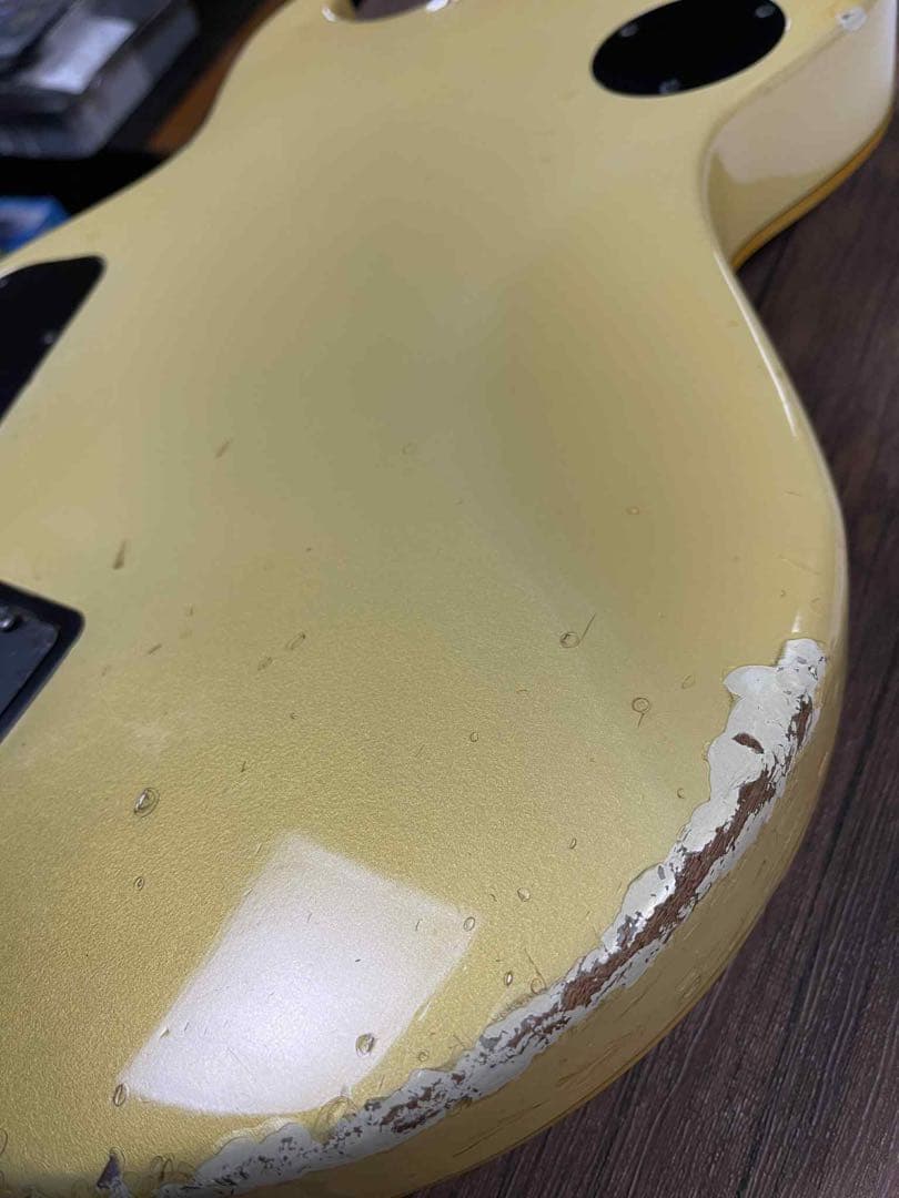 Ibanez AR 550 パールホワイト　フレット交換済み
