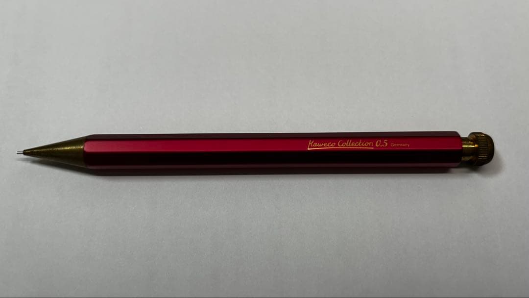 Kaweco collection 0.5レッド　シャープペンシル〈保証書付き〉