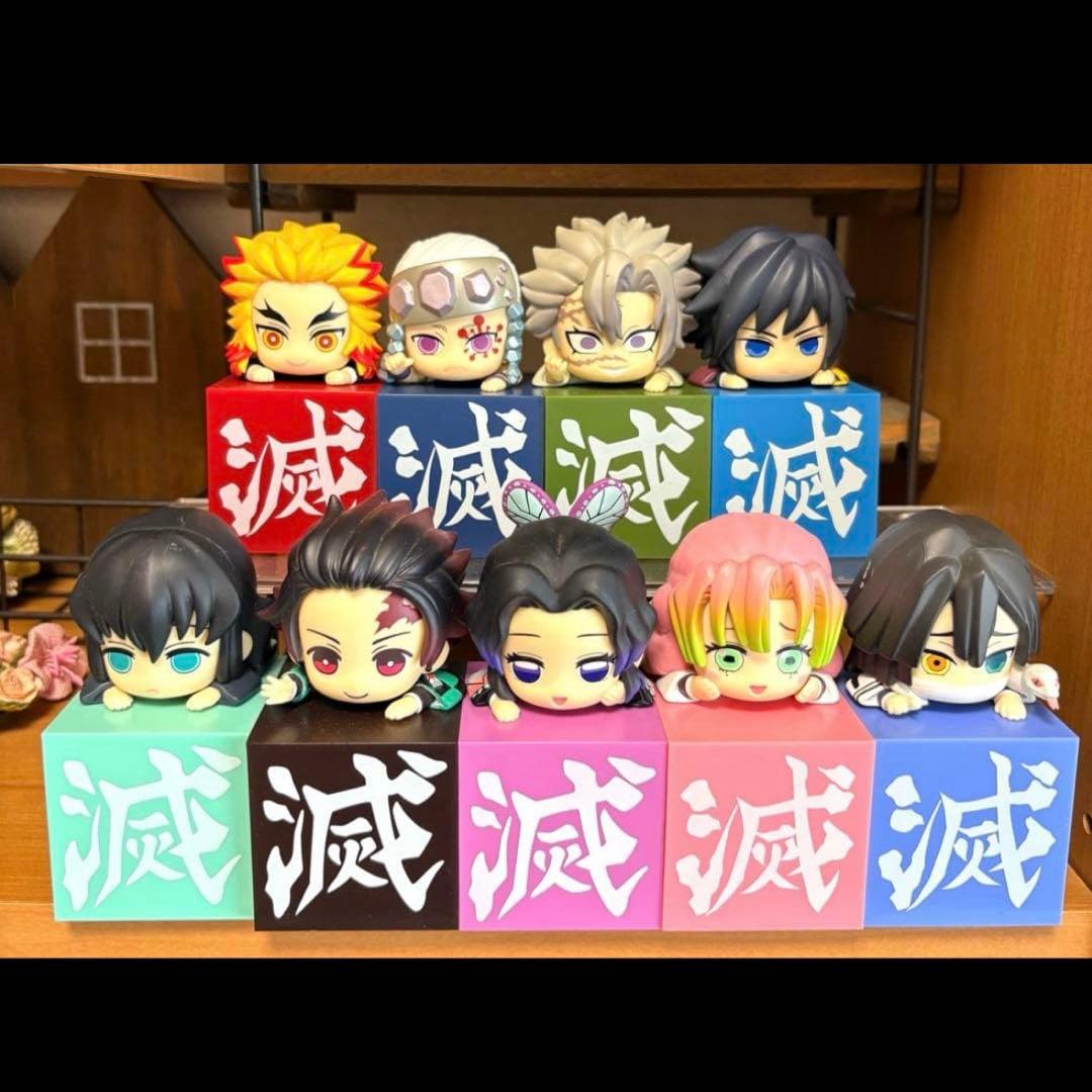 鬼滅の刃 煉獄杏寿郎 へんてこ顔湯のみ　ひっかけフィギュア　ぽふっとぬいぐるみ