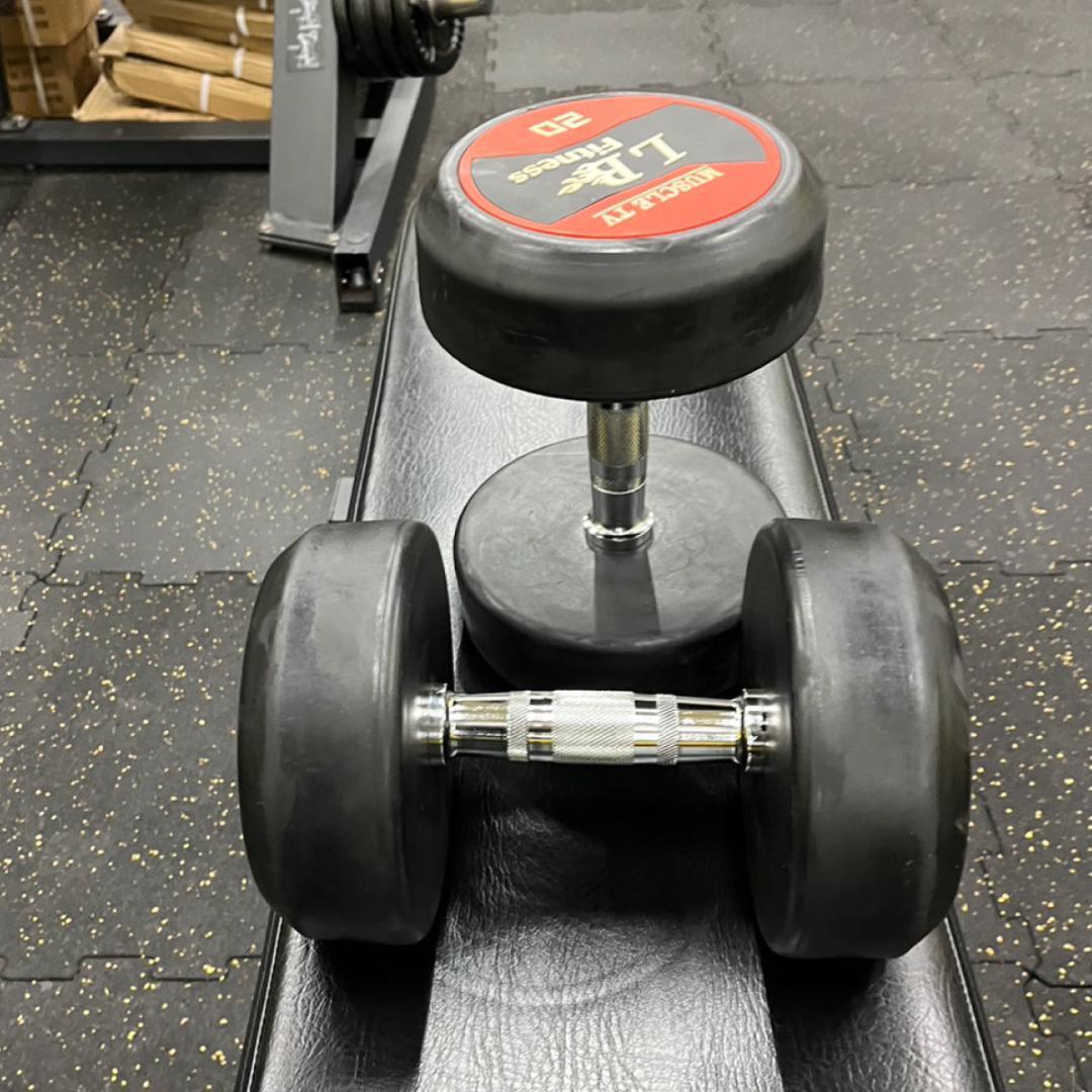 ラバーダンベル　20㎏2セット