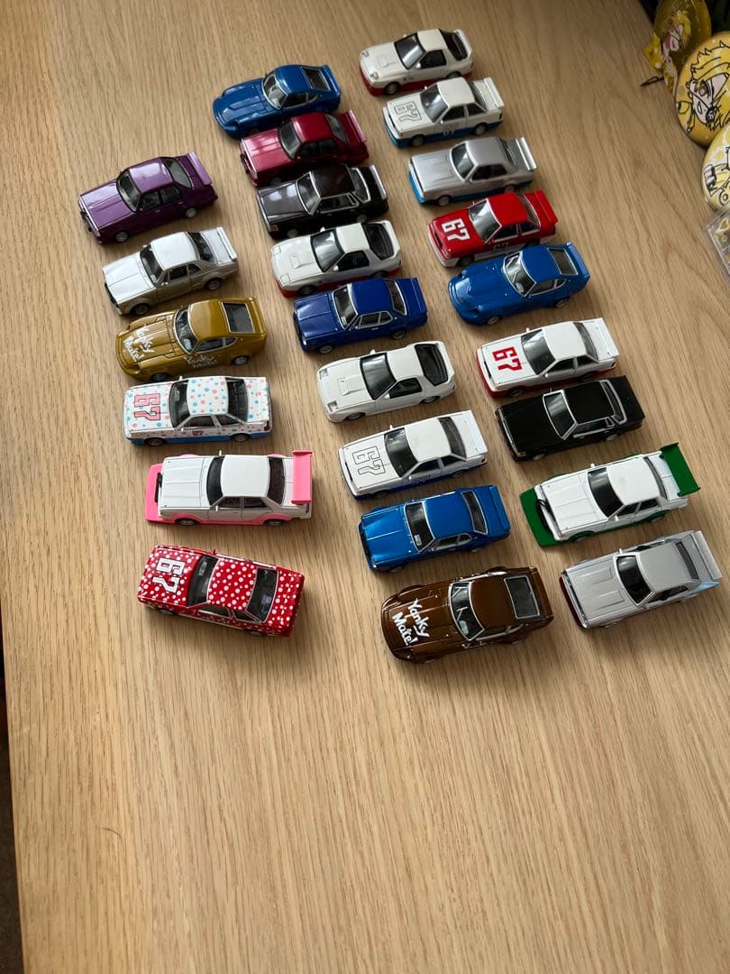 ミニカー 24台セット 多色　シャコタンブギ