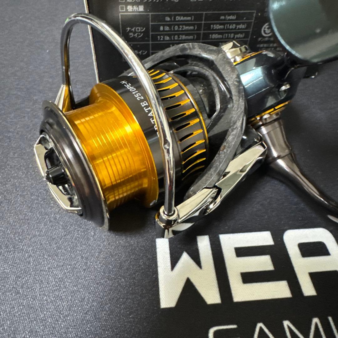 Daiwa 16CERTATE 2510PE-H スピニングリール　おまけPE付