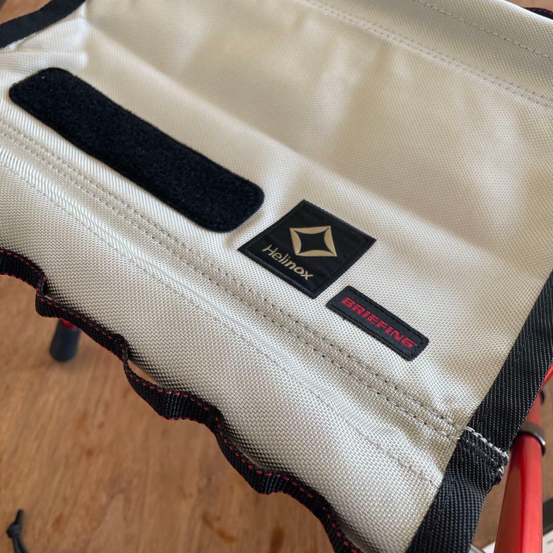 新品 ブリーフィング ヘリノックス チェア スツール M コラボ stool