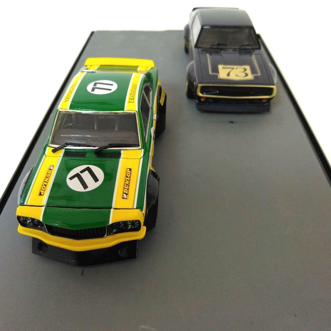 京商 サバンナRXー3　 エブロ ケンメリレーシング ジオラマ1/43ミニカー