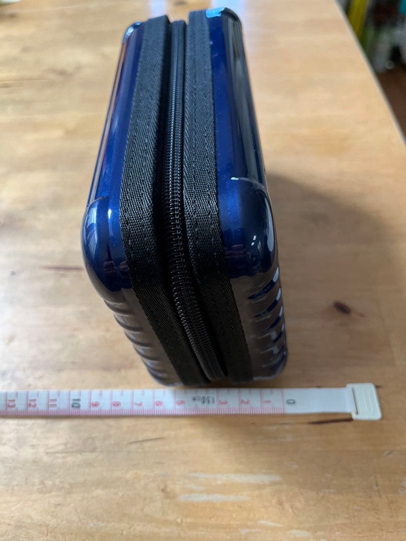 【絶品】RIMOWA ネイビー トラベルポーチ タイ国際航空