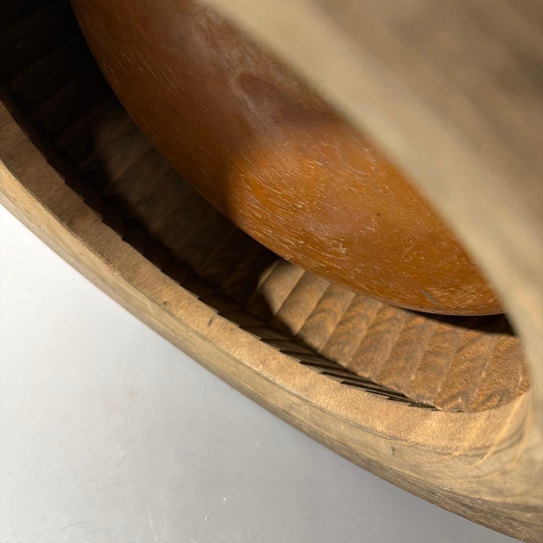 桐材 秋草蒔絵 火鉢 虫の音 螺鈿 陽刻 梨地