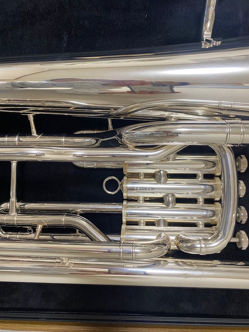 ヤマハ ユーフォニアム YEP-321 銀メッキ ケース付き