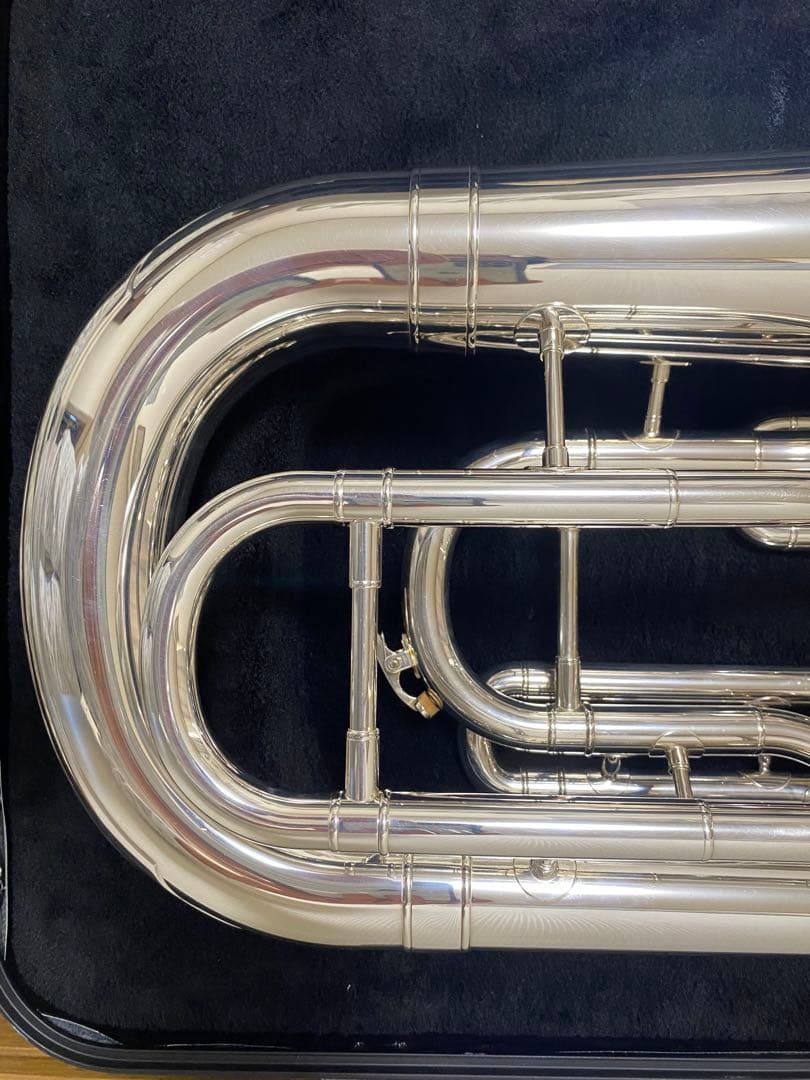 ヤマハ ユーフォニアム YEP-321 銀メッキ ケース付き