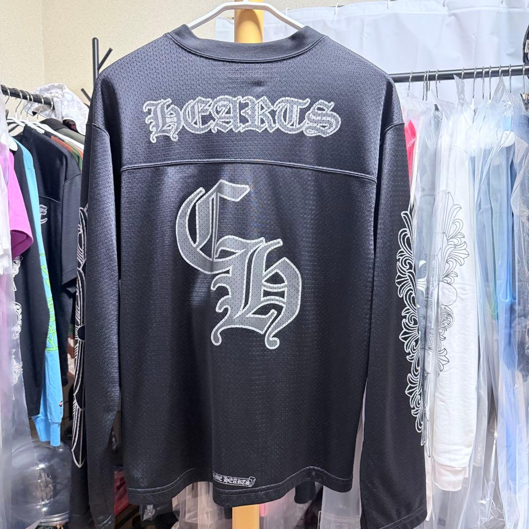 超レアークロムハーツ WARM UP JERSEY ロング M