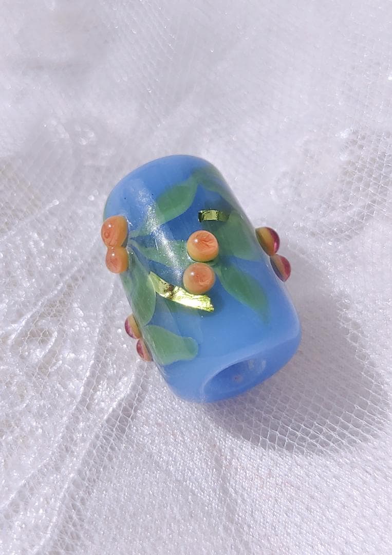 吉田正子トンボ玉（捌）　ガラス玉に込めた日本画　和のこころ　癒しの伝統美術