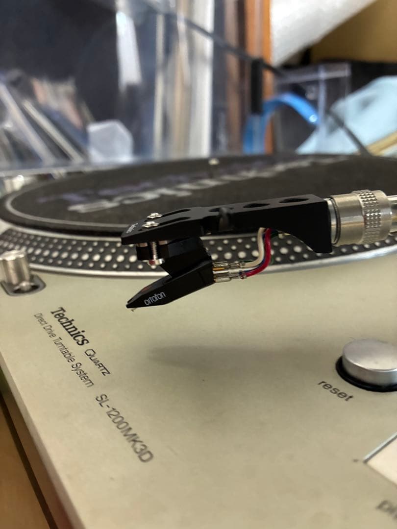 Technics ターンテーブル SL1200 MK3D　カバー付き