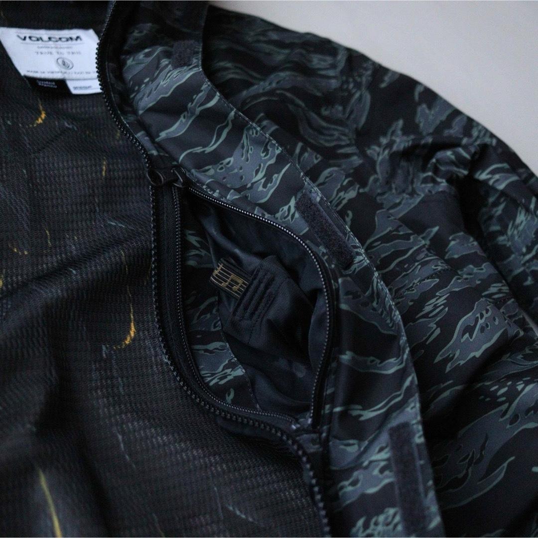 5438【美品】VOLCOM　ジャケット メンズ　ゴアテックス 迷彩柄