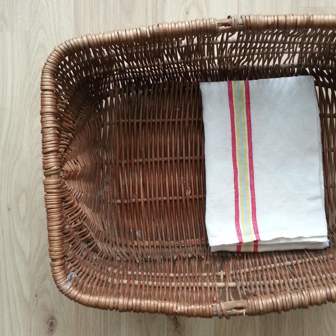 パニエ 籠 バスケット フランス アンティーク かご