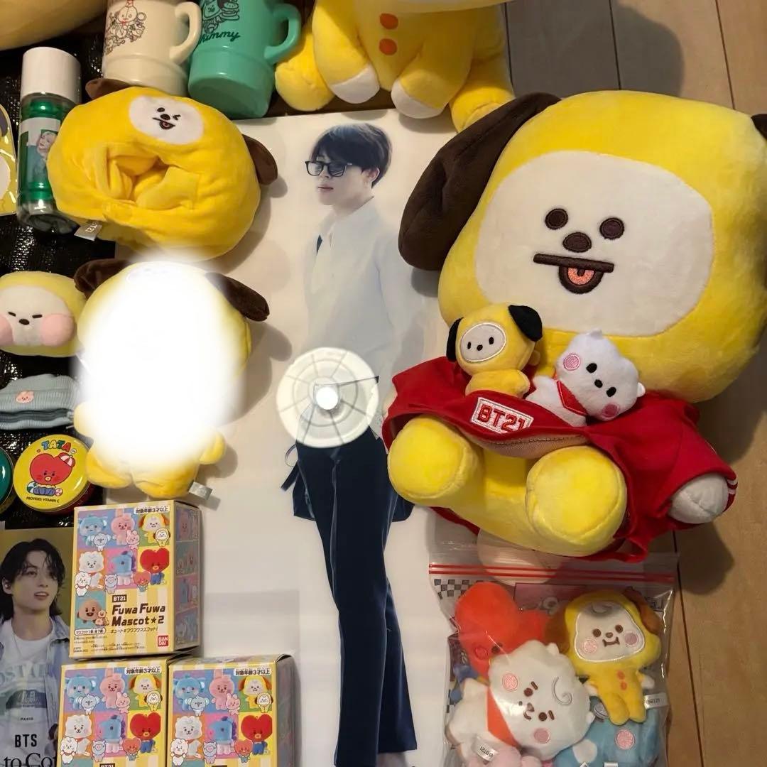★バラ売りします★BTS ジミン Jimin 額縁 BT21 チミー ぬいぐるみ