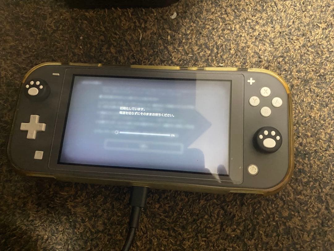 Nintendo Switch Lite グレー 本体　初期化済み