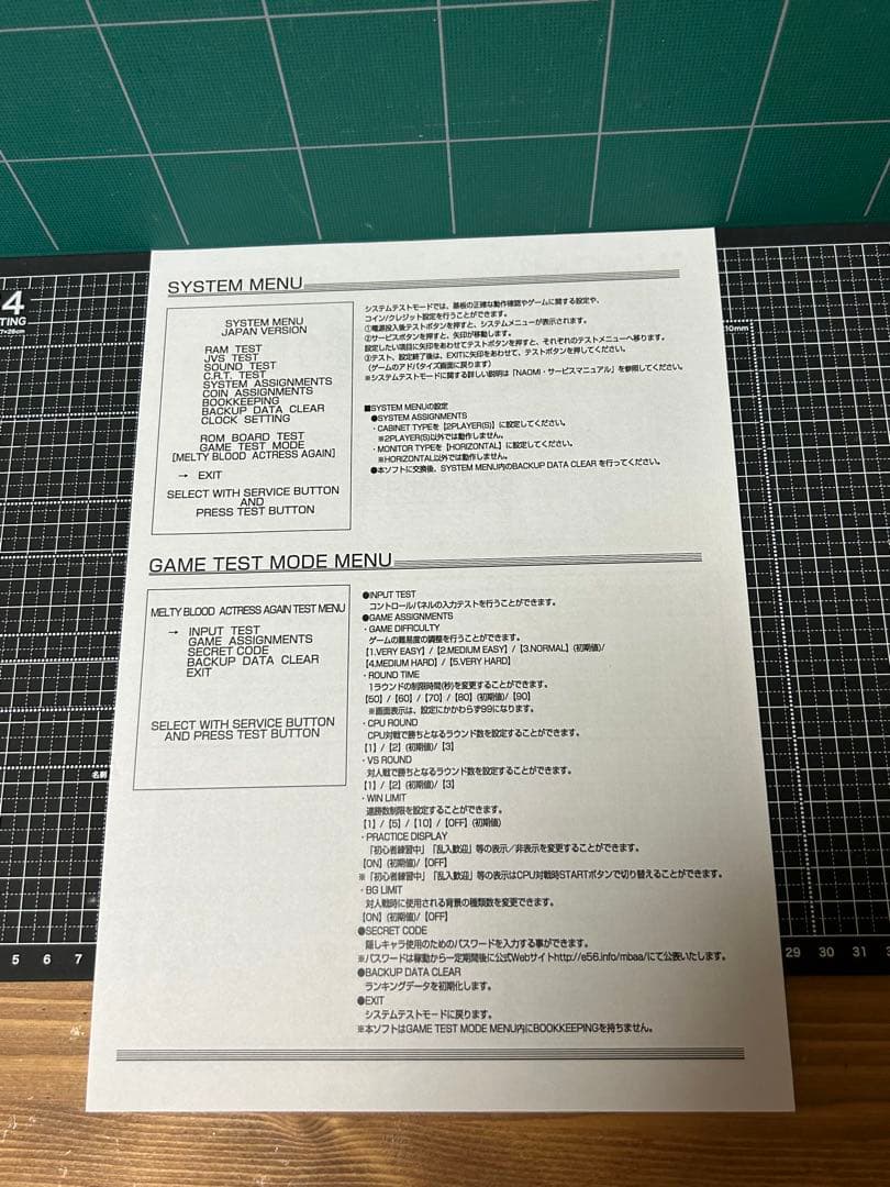 MELTY BLOOD メルブラ　MELTY BLOODポスター・POP