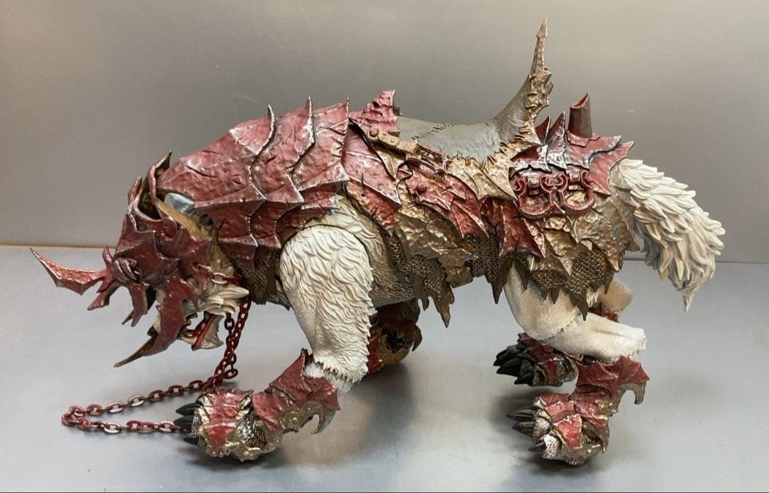 ホワイトアイアンウルフ(ブラットVer.)1/12スケール　フィギュア　④