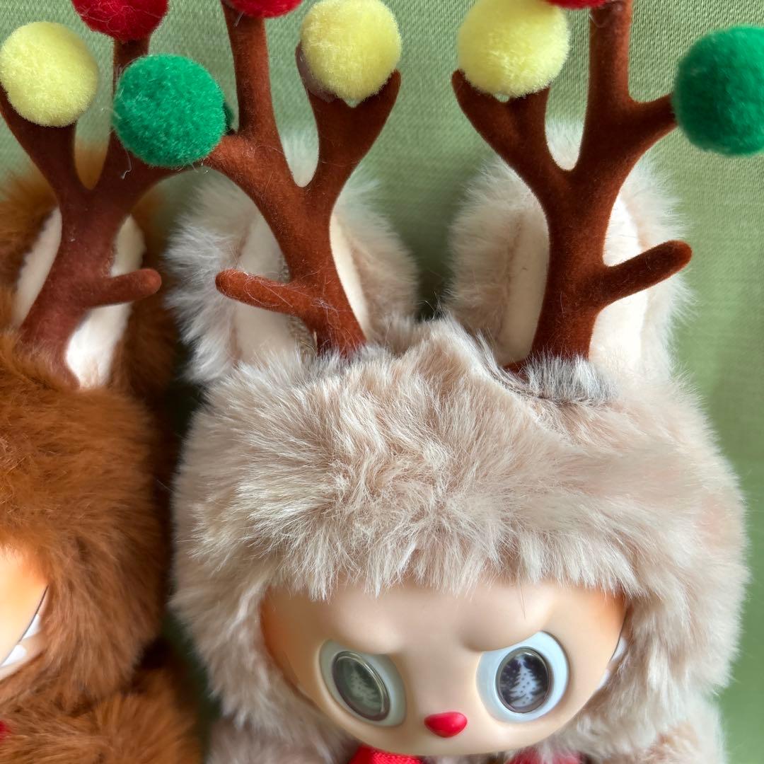⭐︎クリスマス⭐︎トナカイ⭐︎ ラブブ　ジモモ2個セット