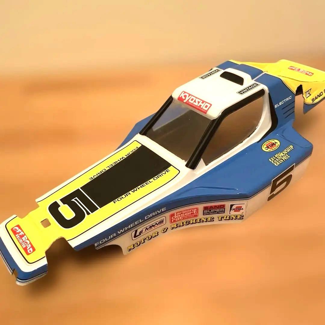 新品 オプティマ　ボディ クリア　塗装済　新品デカール付！