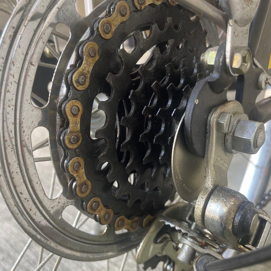 【週末値下げ】ヴィンテージ　昭和　ゼブラ　スーパーカー自転車　レトロ　26インチ